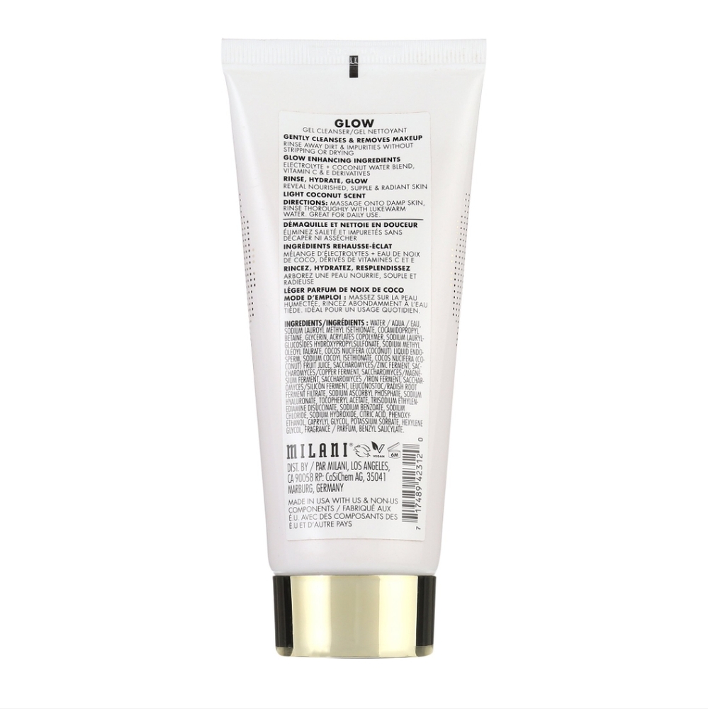 3 x Milani Glow Gel Cleanser 3.4fl Oz - Picture 2 of 4